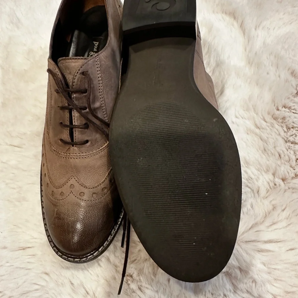 Pedro Garcia gray Leather Women's Loafers